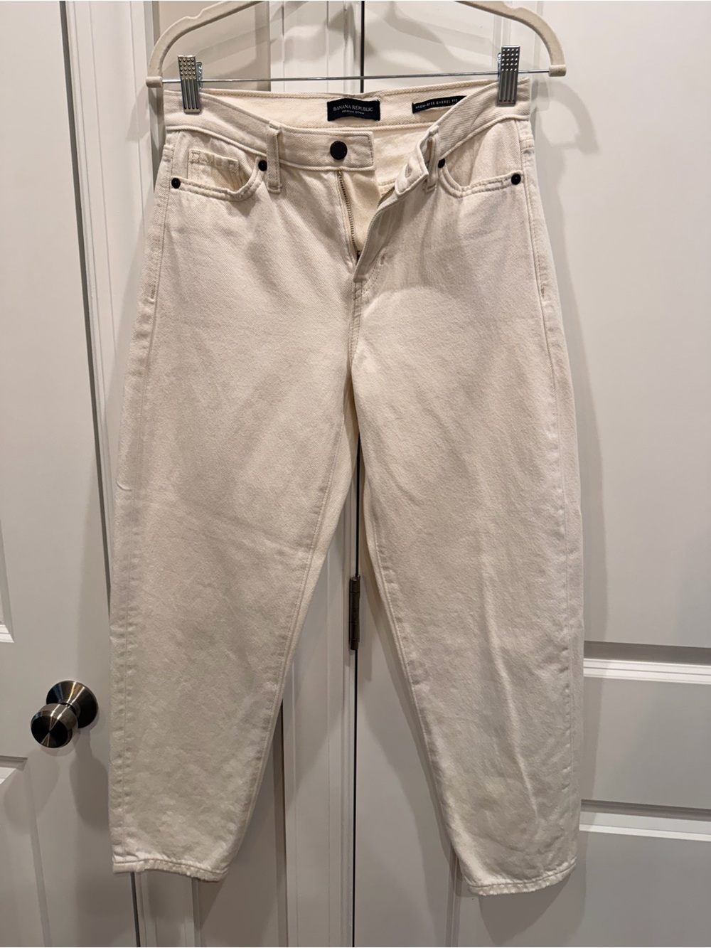 Banana Republic Women’s Cream Boyfriend Jeans